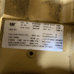 Caterpillar 3508B Standby Diesel Generator