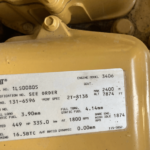 Caterpillar 3406C Standby Diesel Generator