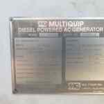 Multiquip DCA70SSJU4i Trailer Mounted Diesel Generator