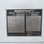 Multiquip DCA70SSIU4F Trailer Mounted Used Diesel Generator