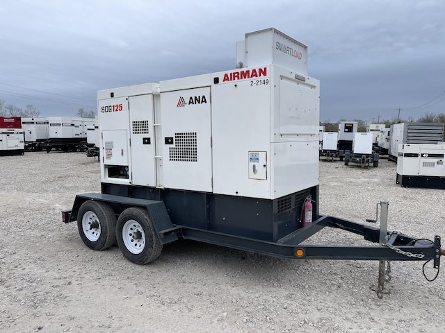 Airman SDG125S – Trailer Mounted, Diesel Generator