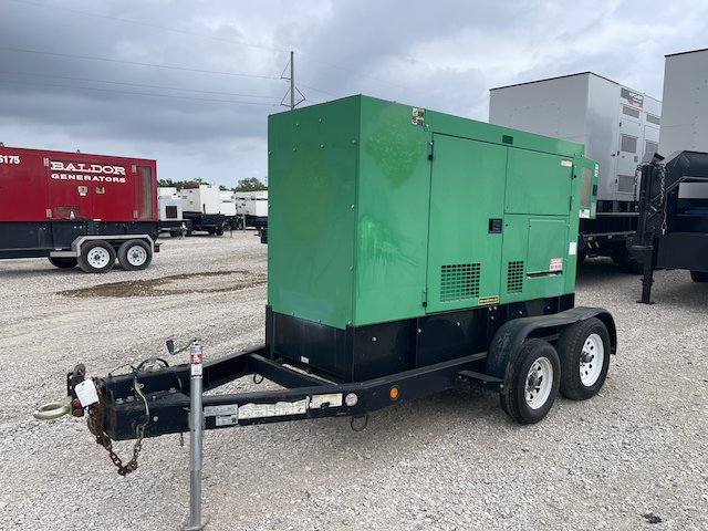 (Multiquip DCA70SSJU4i) Trailer Mounted Diesel Generator