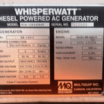 Multiquip DCA125SSIU4F - Trailer Mounted Diesel Generator