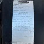 Generac MGG200 Trailer Mounted Natural Gas Generator