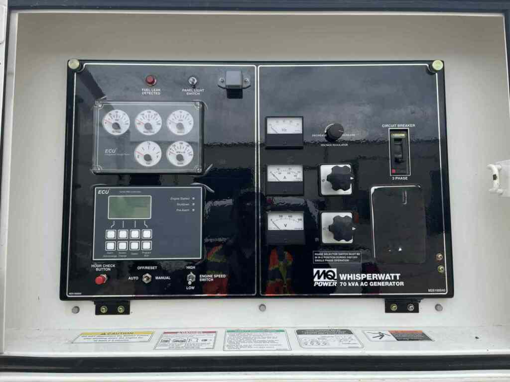 Multiquip DCA70SSIU4F Trailer Mounted, Diesel Generator