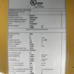 Caterpillar 3512C Standby Diesel Generator