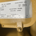Caterpillar 3412C Standby Diesel Generator