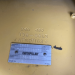 Caterpillar 3412C Standby Diesel Generator