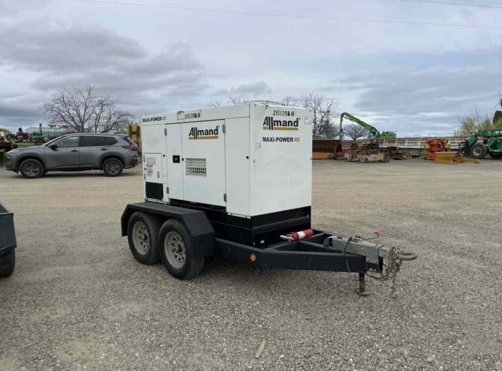 Allmand MP45 Trailer Mounted Diesel Generator - Tier 3