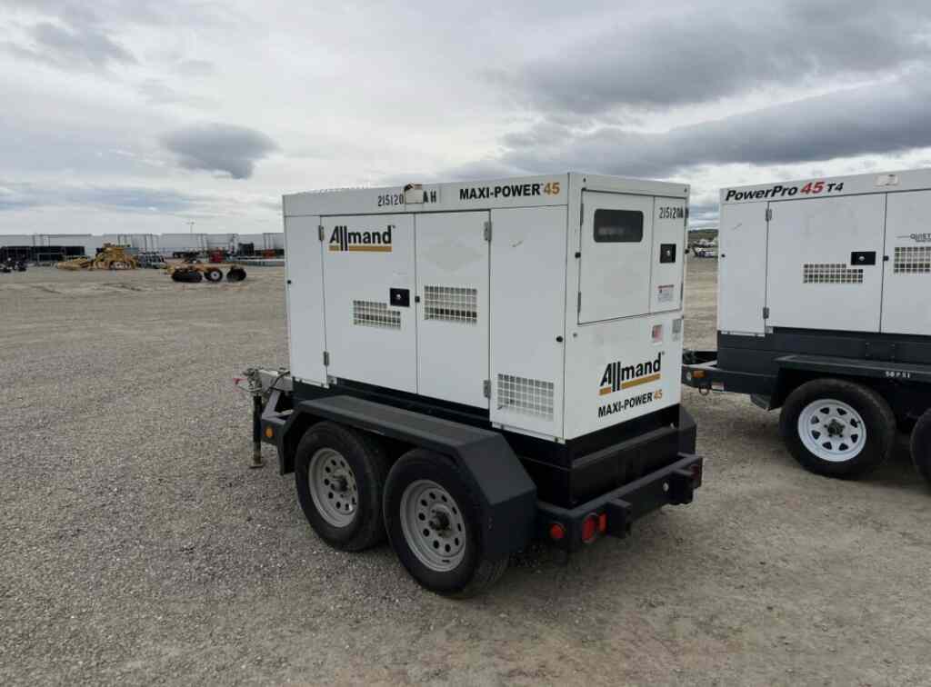 Allmand MP45 Trailer Mounted Diesel Generator - Tier 3