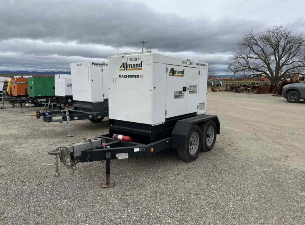 Allmand MP45 Trailer Mounted Diesel Generator – Tier 3