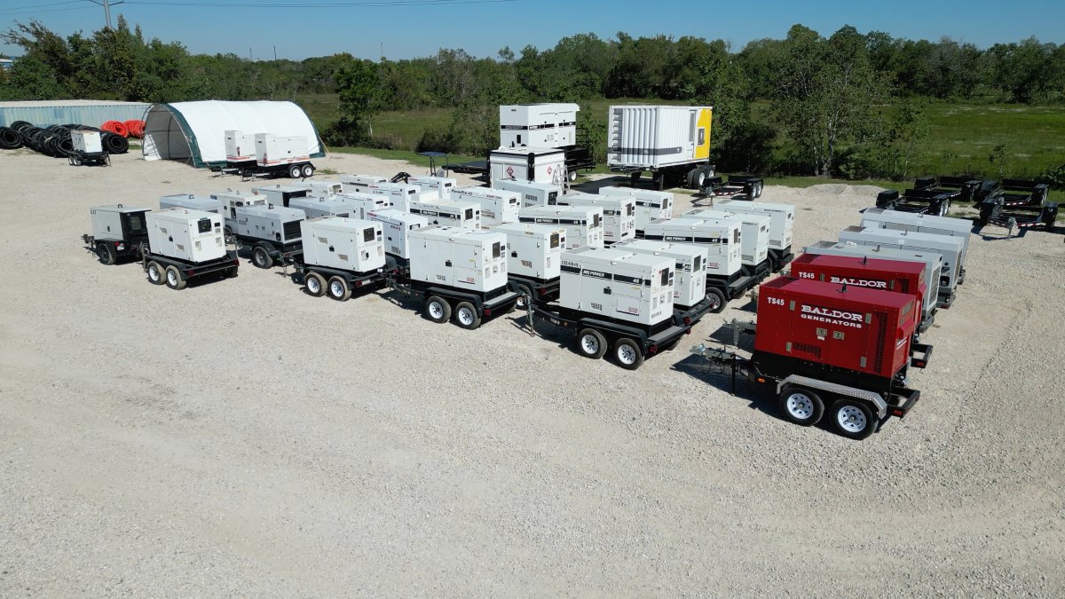 40 kW, 60 kW, and used 150 kW generators for sale