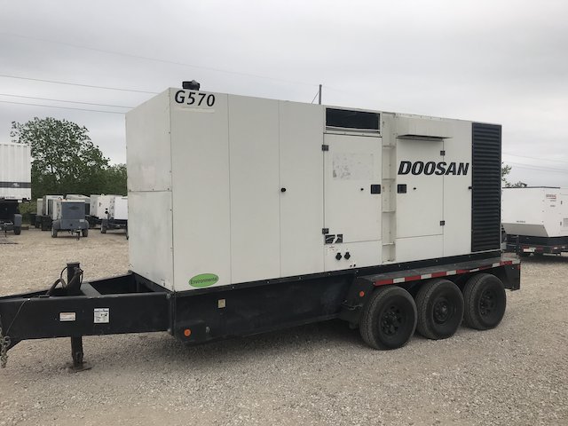 Doosan G570 Trailer Mounted Diesel Generator – Tier 2