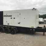 Doosan G570 Trailer Mounted Diesel Generator - Tier 2