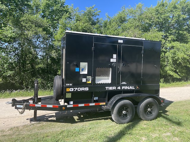 JCB G70RS Trailer Mounted Generator (Diesel)