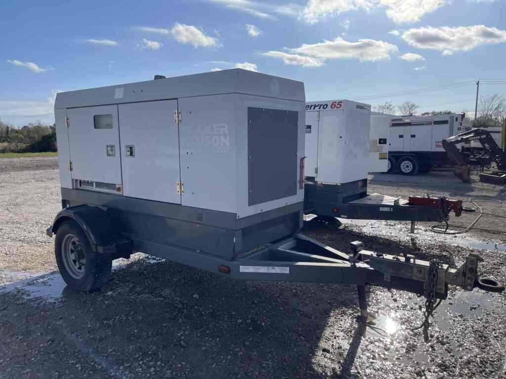 Wacker Neuson G50 Trailer Mounted Diesel Generator