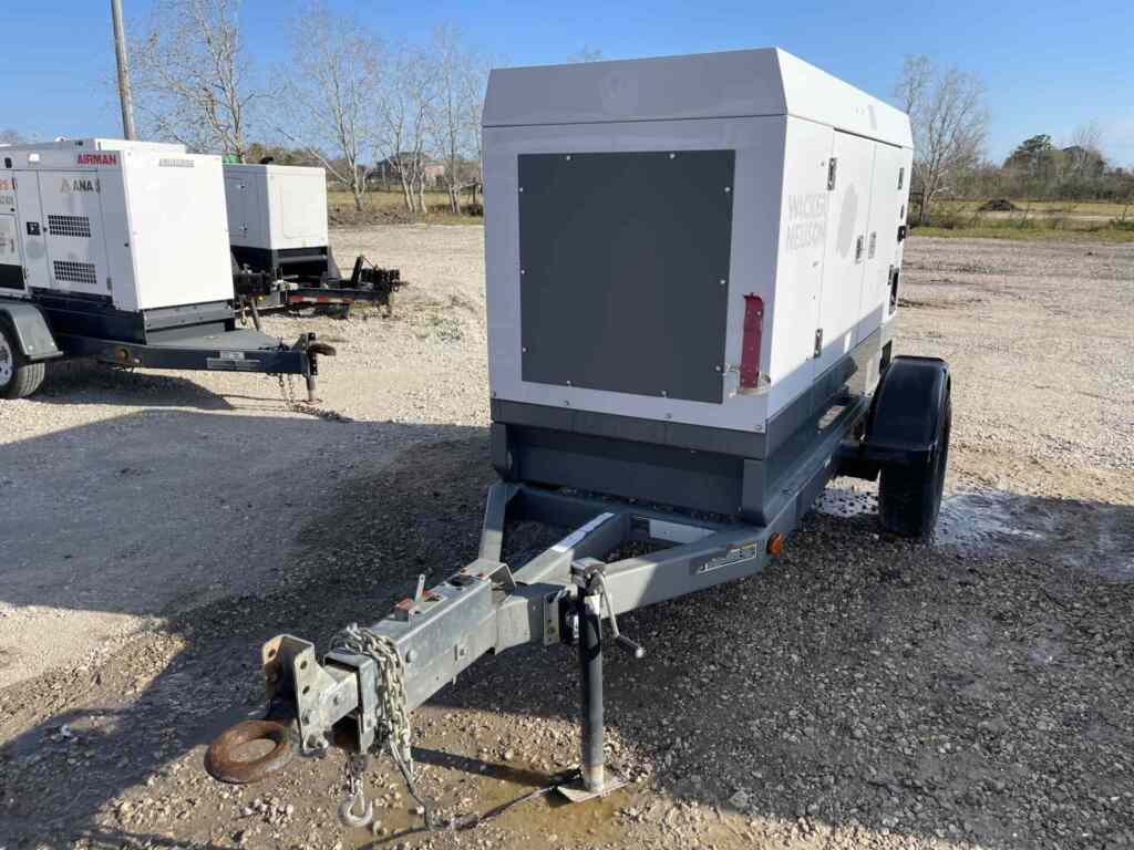 Wacker Neuson G50 Trailer Mounted Diesel Generator