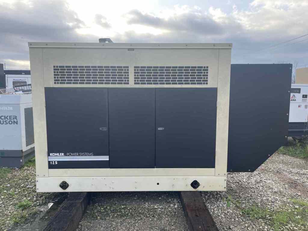 Kohler 125RZG Standby Natural Gas Generator