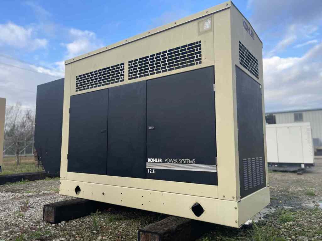 Kohler 125RZG Standby Natural Gas Generator