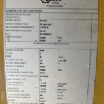 Caterpillar 3516C Standby Diesel Generator