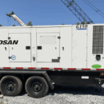 Doosan G150 Trailer Mounted Diesel Generator