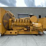 Caterpillar 3512 Skid-Mounted Diesel Generator