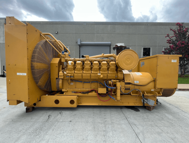Caterpillar 3512 Skid-Mounted Diesel Generator