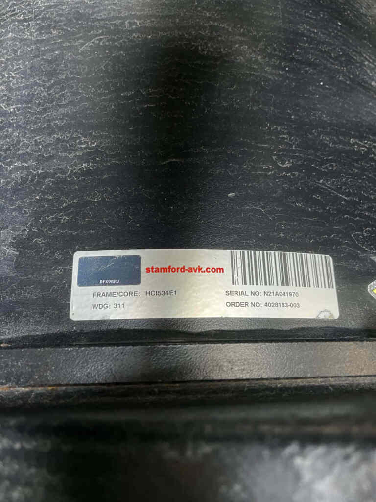 Hipower HRVW625 Trailer Mounted Generator