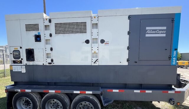 Atlas Copco QAS700VD Trailer Mounted Diesel Generator