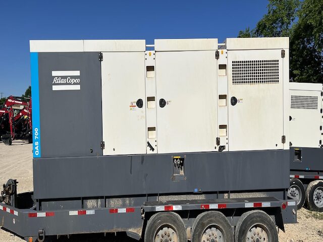 Atlas Copco QAS700VD Trailer Mounted Diesel Generator