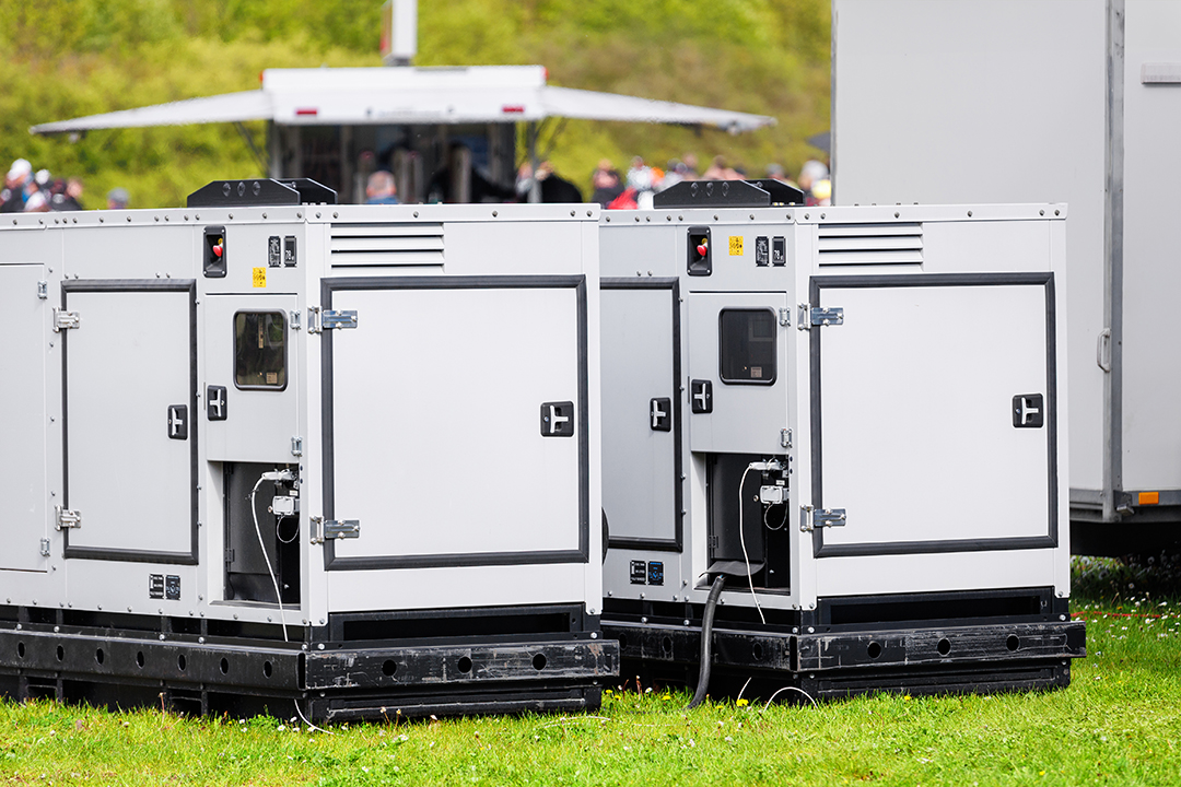 industrial geneartors for airports