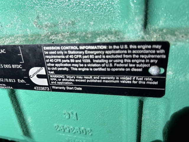 Cummins DQFAD Power Module Diesel Generator- Tier 2