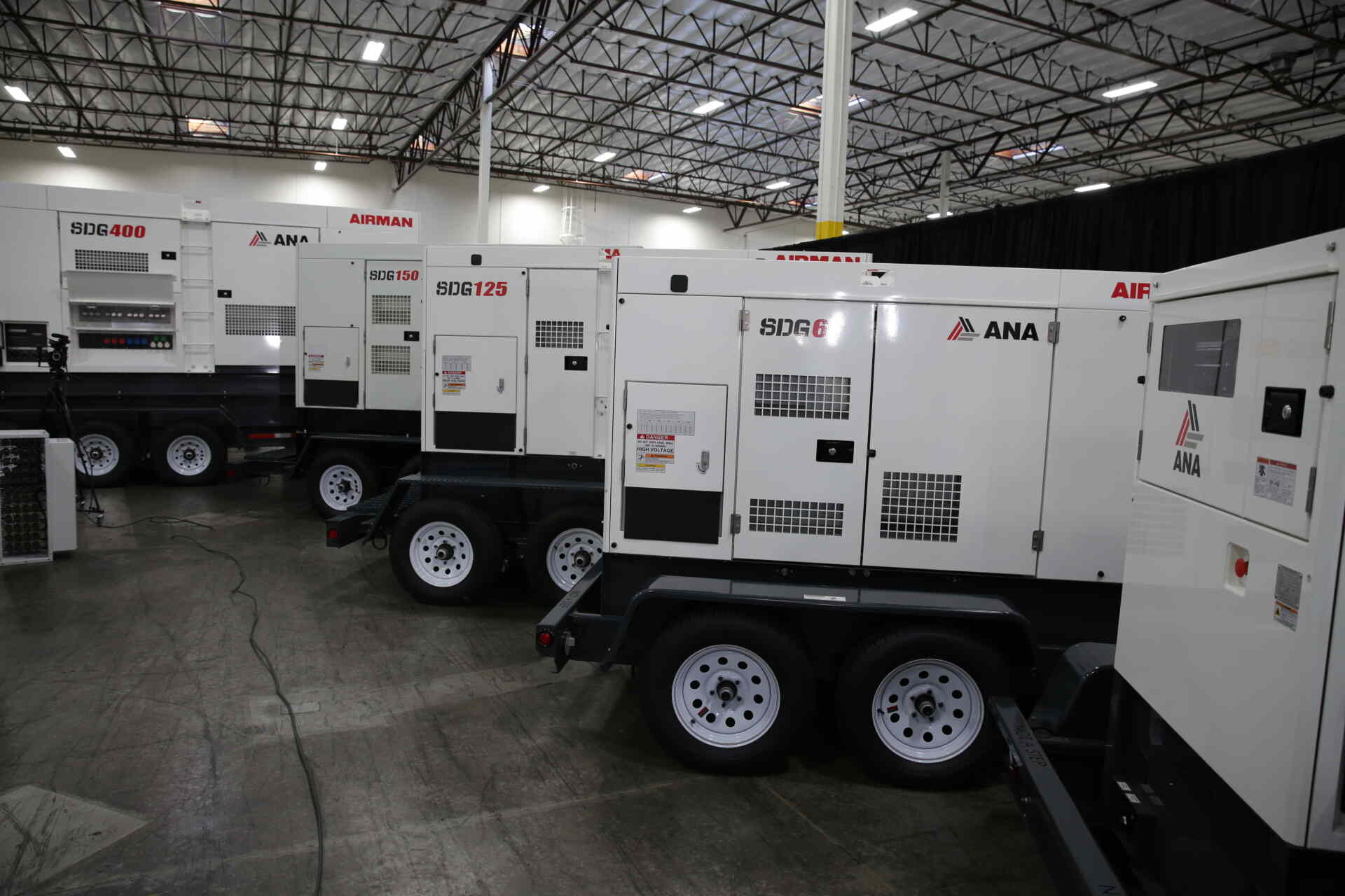 35 kW industrial generator