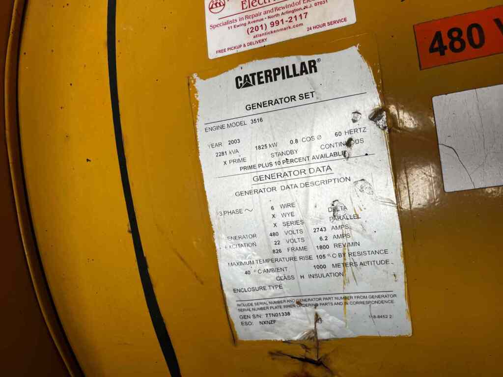 Caterpillar XQ2000 Diesel Power Module - Tier 1