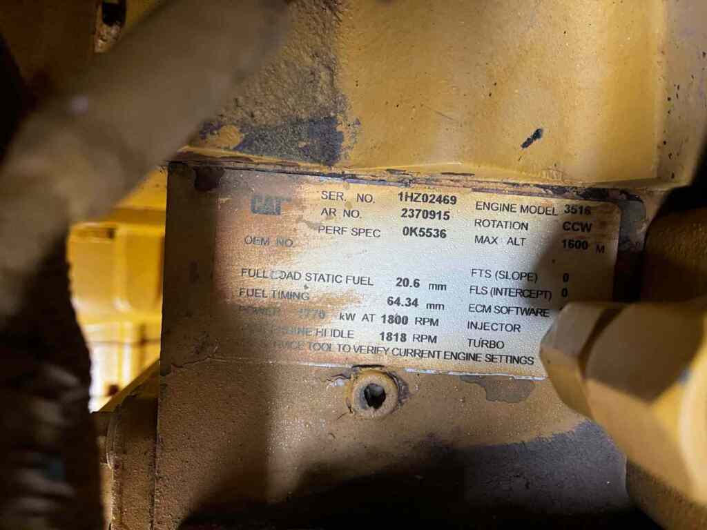 Caterpillar XQ2000 Diesel Power Module - Tier 1
