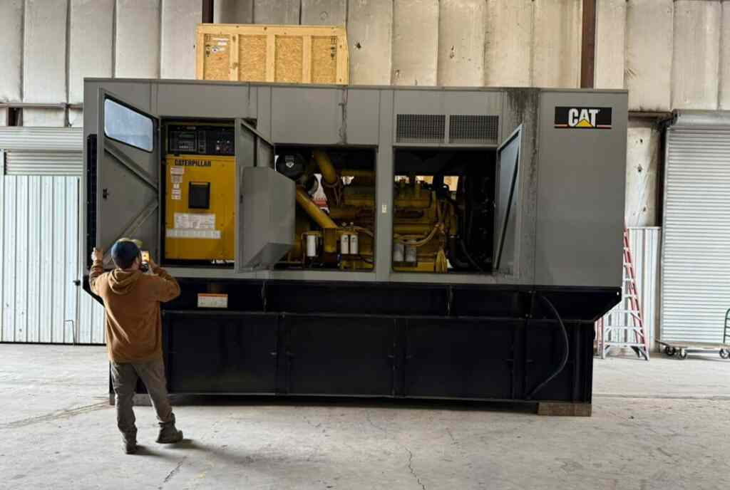 Caterpillar 3412C Standby Diesel Generator