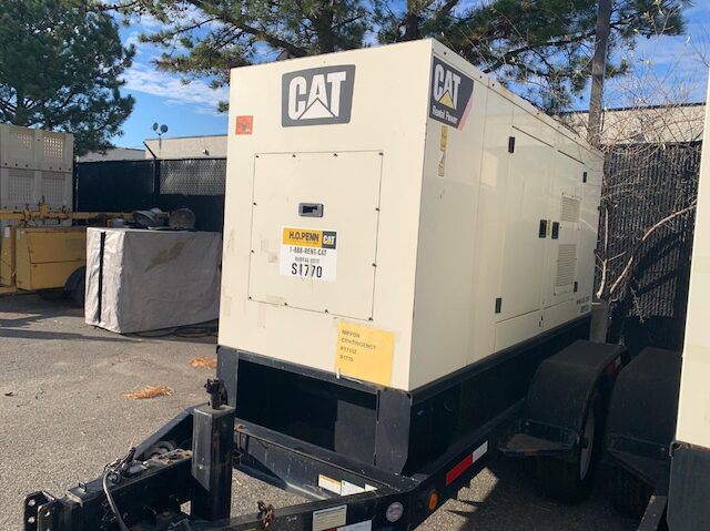 Caterpillar XQ100 Trailer Mounted Diesel Generator – Tier 3