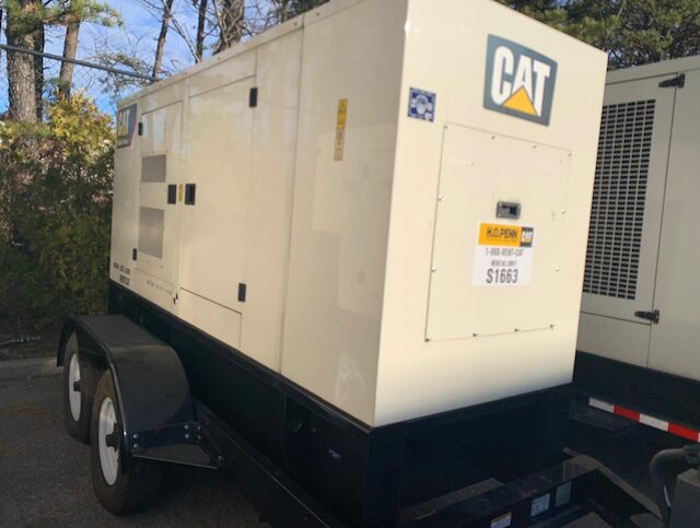 Caterpillar XQ100 Trailer Mounted Diesel Generator – Tier 3