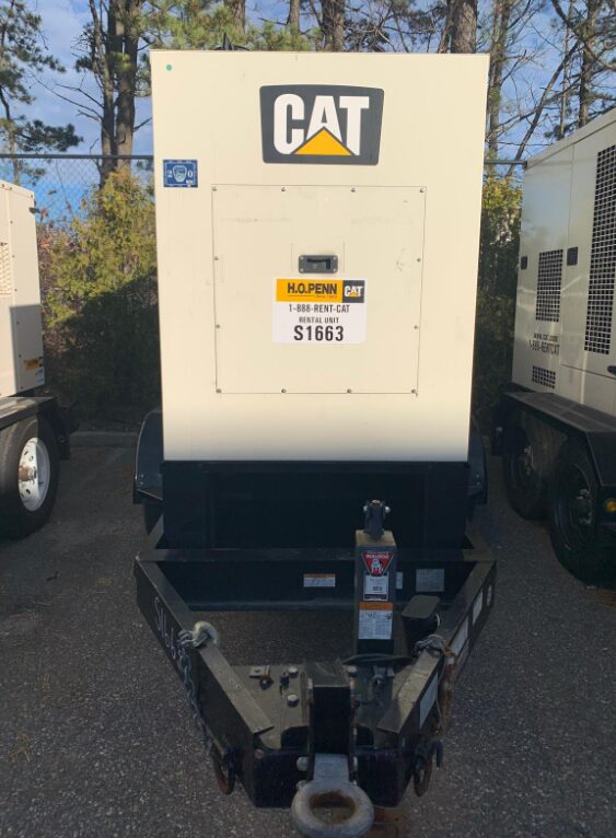 Caterpillar XQ100 Trailer Mounted Diesel Generator – Tier 3