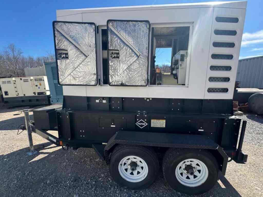 Kohler 125REZGT Trailer Mounted Natural Gas Generator