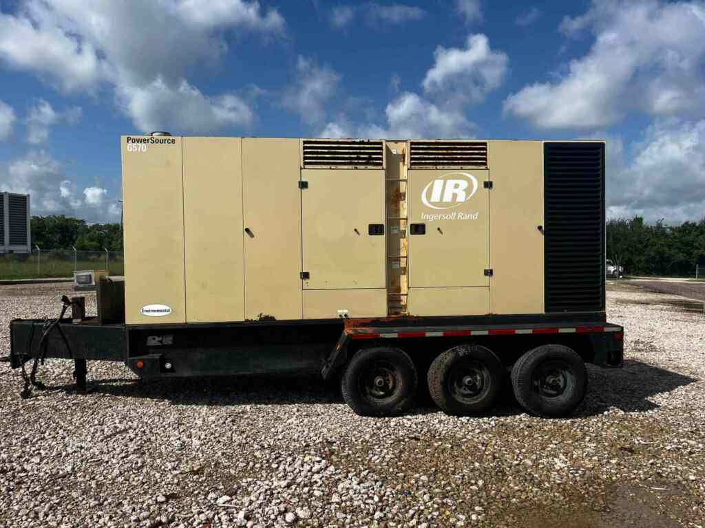 Ingersoll Rand PowerSource G570 Trailer Mounted Diesel Generator - Tier 2
