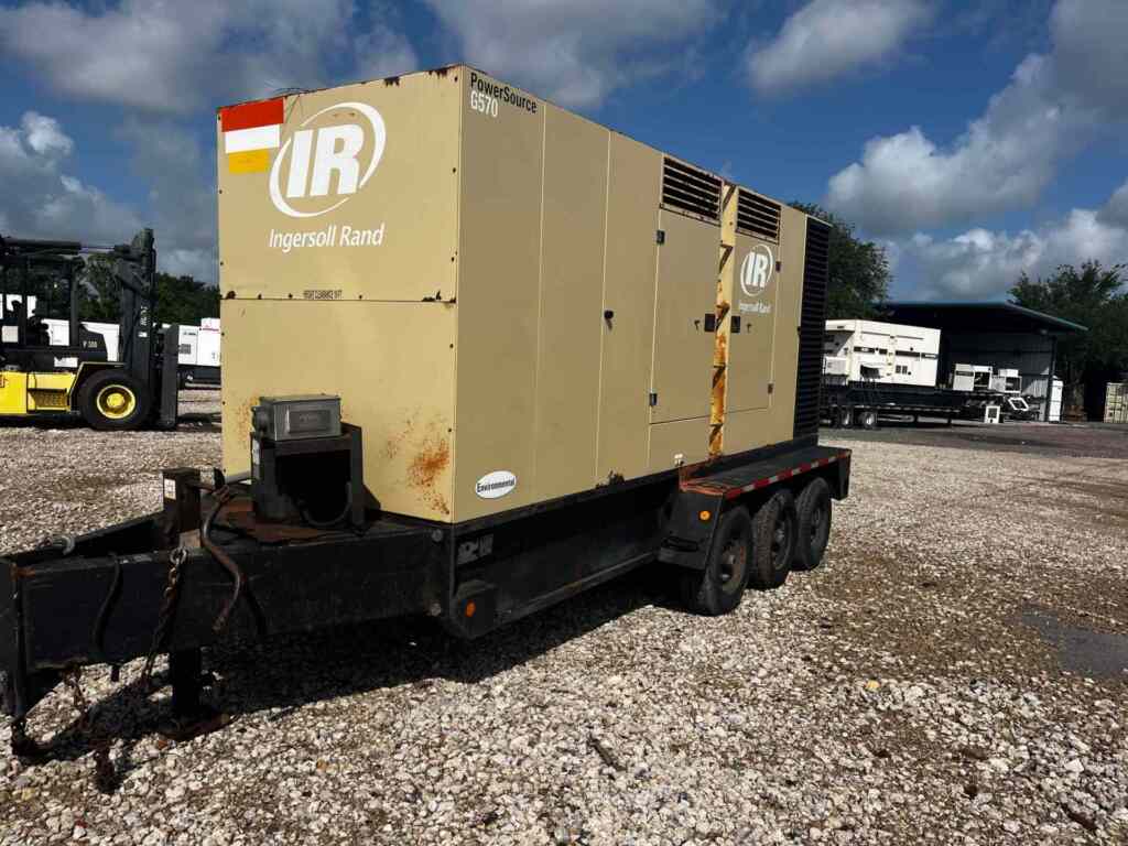 Ingersoll Rand PowerSource G570 Trailer Mounted Diesel Generator - Tier 2