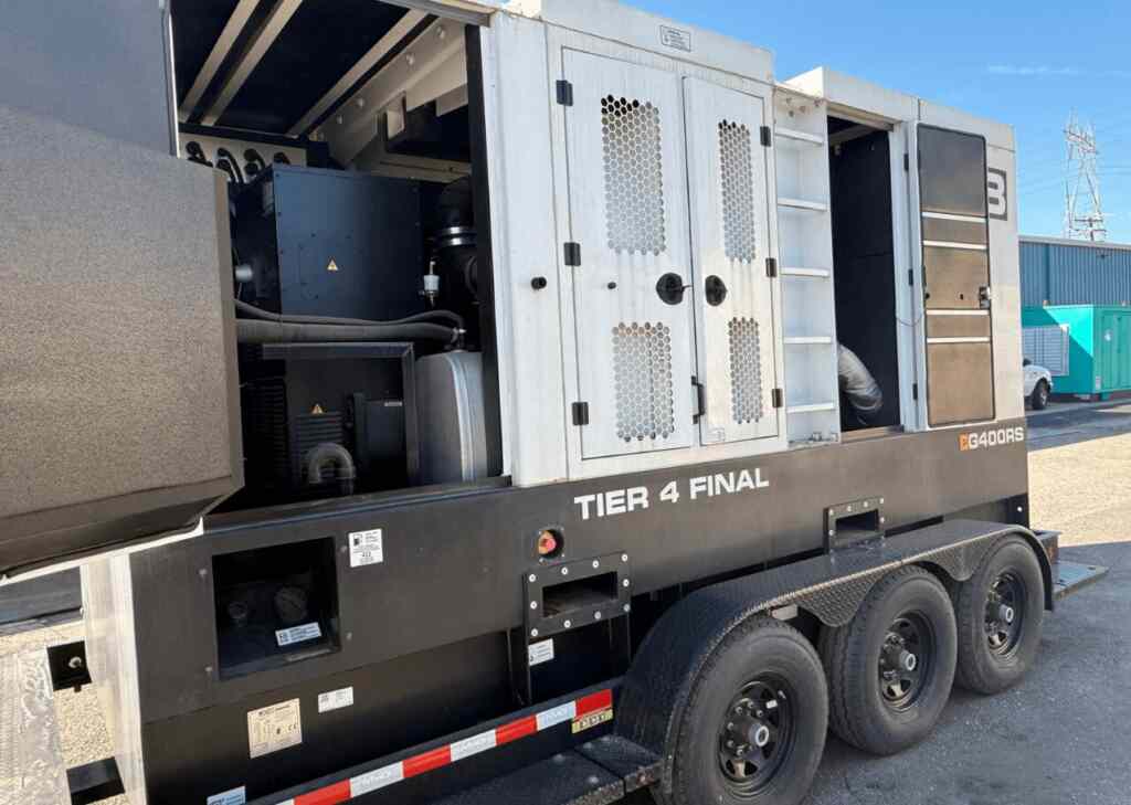 JCB G400RS Trailer Mounted Diesel Generator